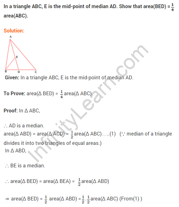 NCERT Solutions for Class 9 Maths Chapter 9 Areas of Parallelograms and Triangles Ex 9.3 A2