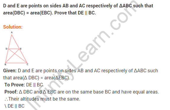 NCERT Solutions for Class 9 Maths Chapter 9 Areas of Parallelograms and Triangles Ex 9.3 A7