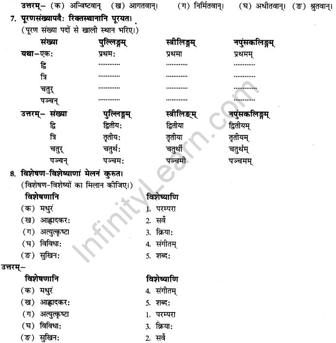 NCERT Solutions for Class 9th Sanskrit Chapter 13 Bharatiyam Vignanam 21