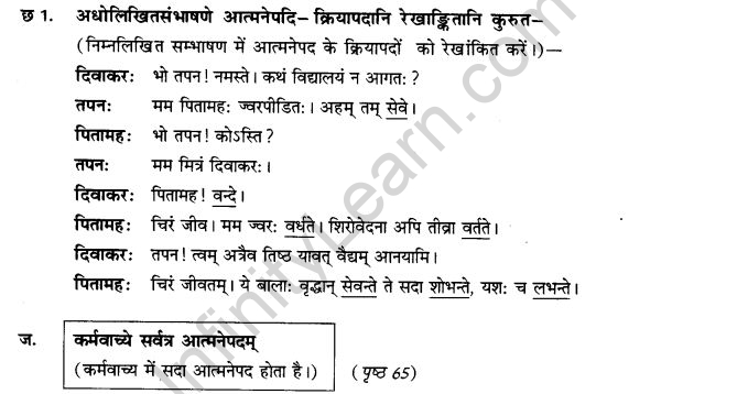 NCERT Solutions for Class 9th Sanskrit Chapter 6 Varthmankalah 15
