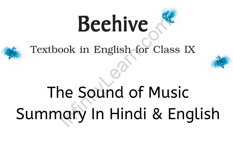 The Sound of Music Summary Class 9 English