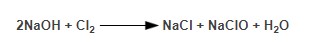 Chlorine and sodium hydroxide