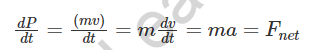 Law of Conservation of Linear Momentum Equation