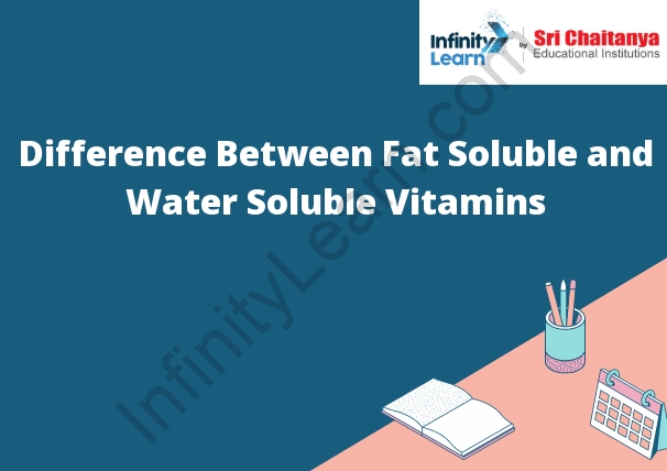 Difference Between Fat Soluble and Water Soluble Vitamins