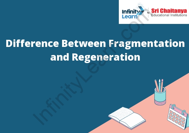 difference between fragmentation and regeneration