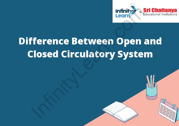 Difference Between Open and Closed Circulatory System Infinity