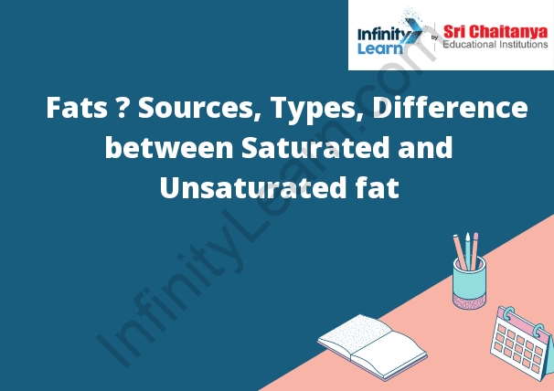 Fats – Sources, Types, Difference between Saturated and Unsaturated fat