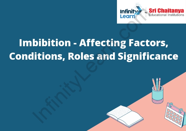 Imbibition - Affecting Factors, Conditions, Roles and Significance