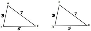 Class 9 Condition for Congruence of Triangles