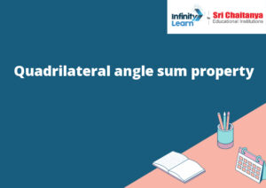 Quadrilateral angle sum property