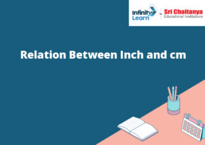 Relation Between Inch and Cm  Conversion from Cm to Inches