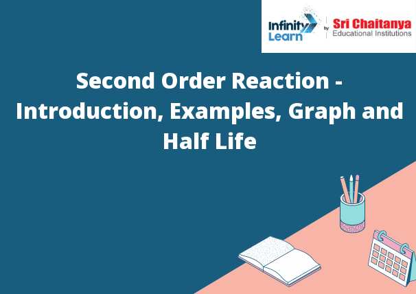 Second Order Reaction - Introduction, Examples, Graph and Half Life