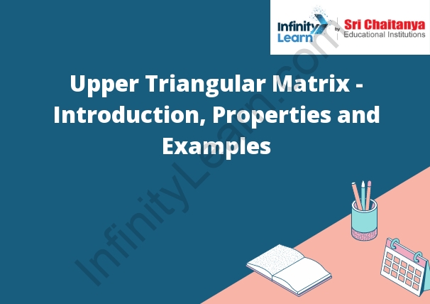 definition of upper triangular matrix in maths