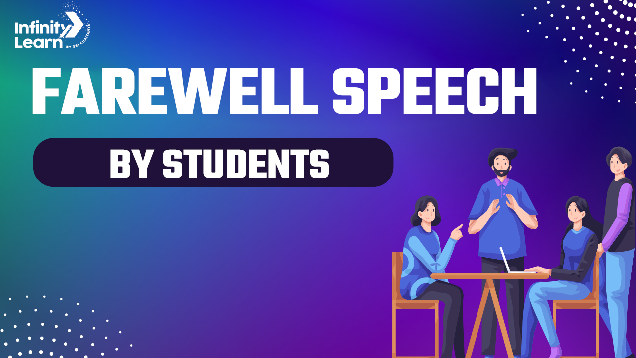 Farewell Speech By School Students in English Infinity Learn (IL)