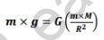 gravitational force formula
