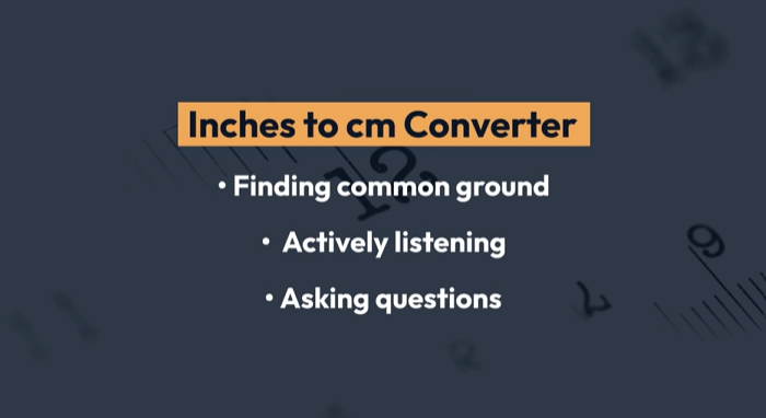 in to cm Converter