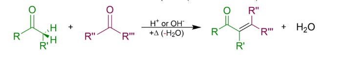 Aldol condensation reaction