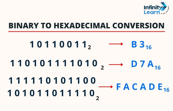 Binary to Hex converter