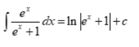 Integral of logistic function 