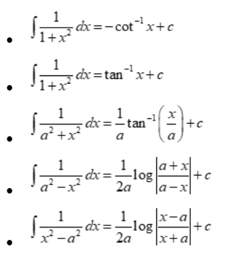 Integration of rational functions 