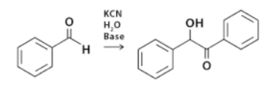benzoin condensation reaction