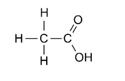 Acetic acid structure