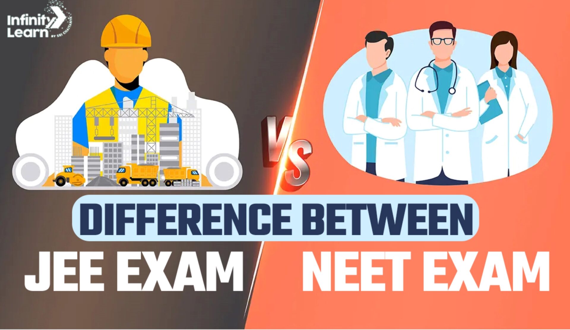 Difference Between JEE & NEET Exam