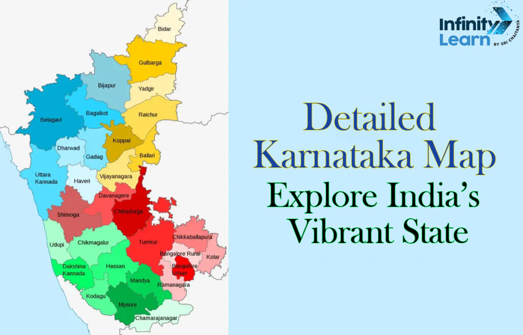 Explore Karnataka Map: Top Attractions, Cities, And Districts