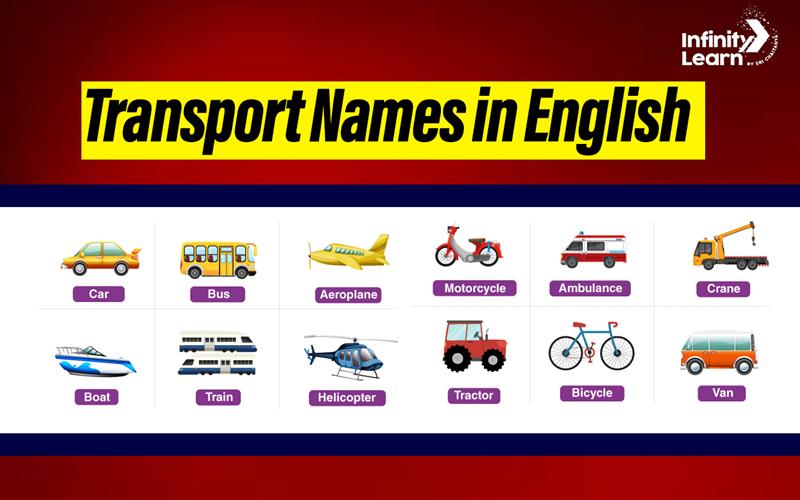 Transport Names in English