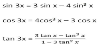 Triple Angle Identities