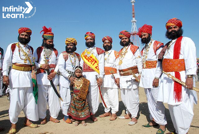 Rajasthani Costume, Traditional attire, Dress, India Video