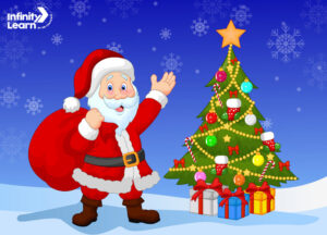 Christmas Tree with Santa 
