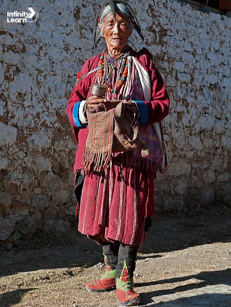 Monpa Traditional Dress for Women