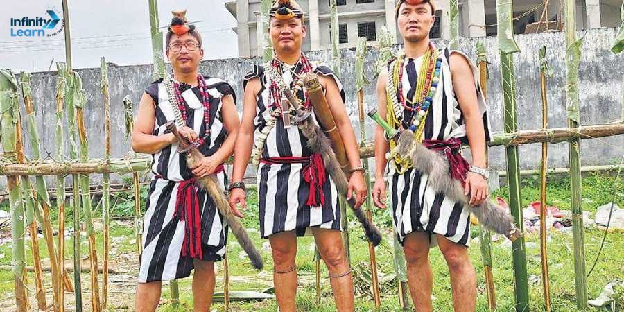 Traditional Dress of Lower Kamla Valley Men