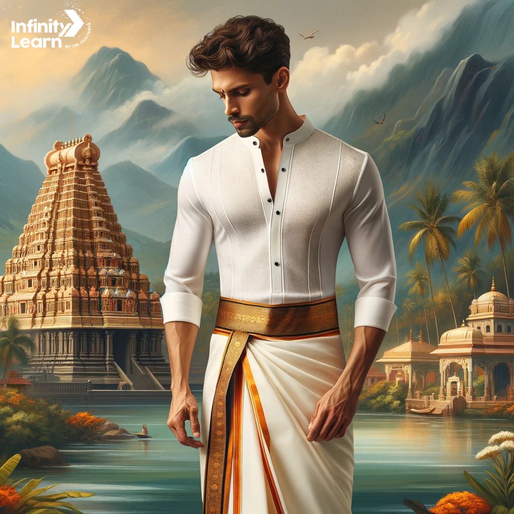 Traditional Dress of Tamil Nadu Men