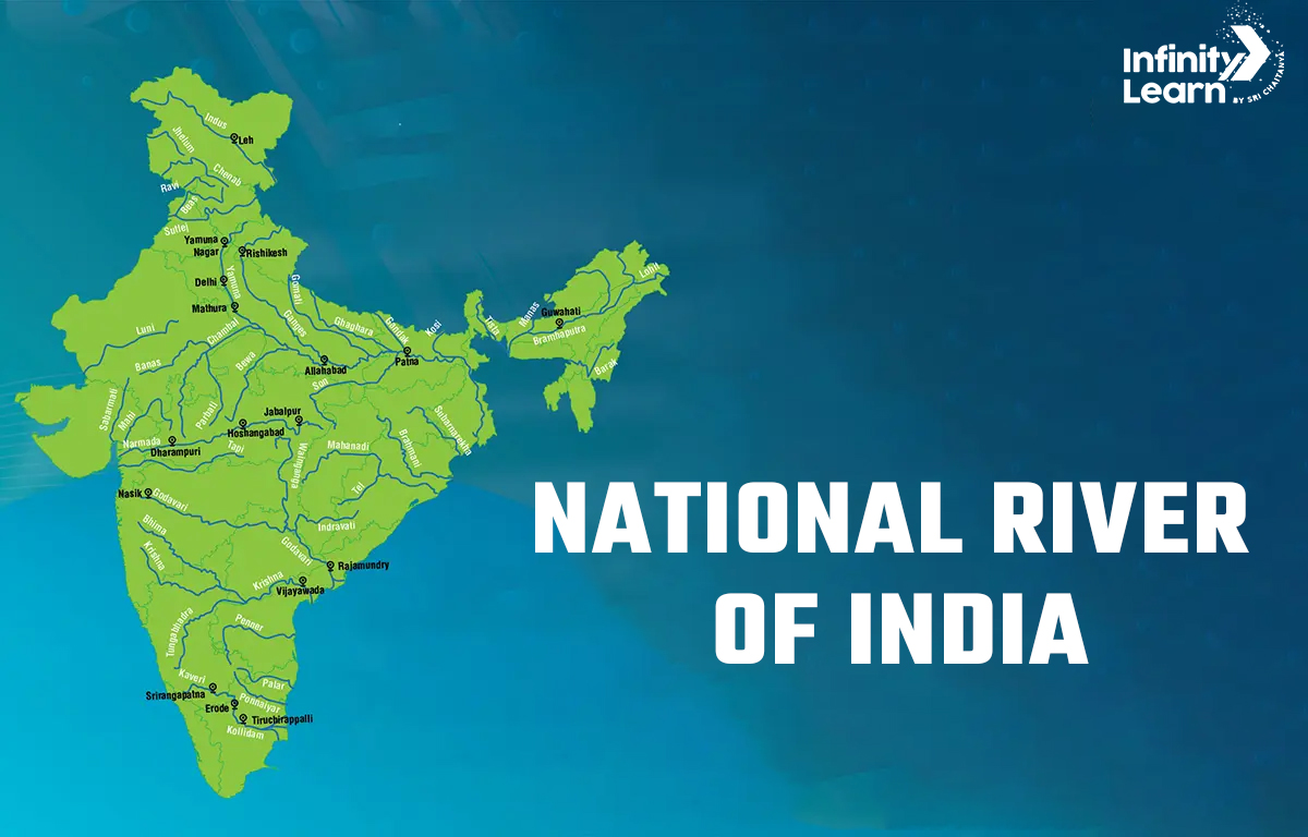 national river of india map