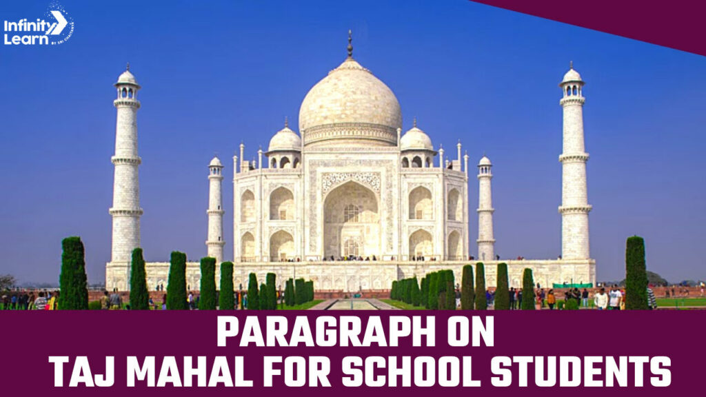 essay on taj mahal class 9