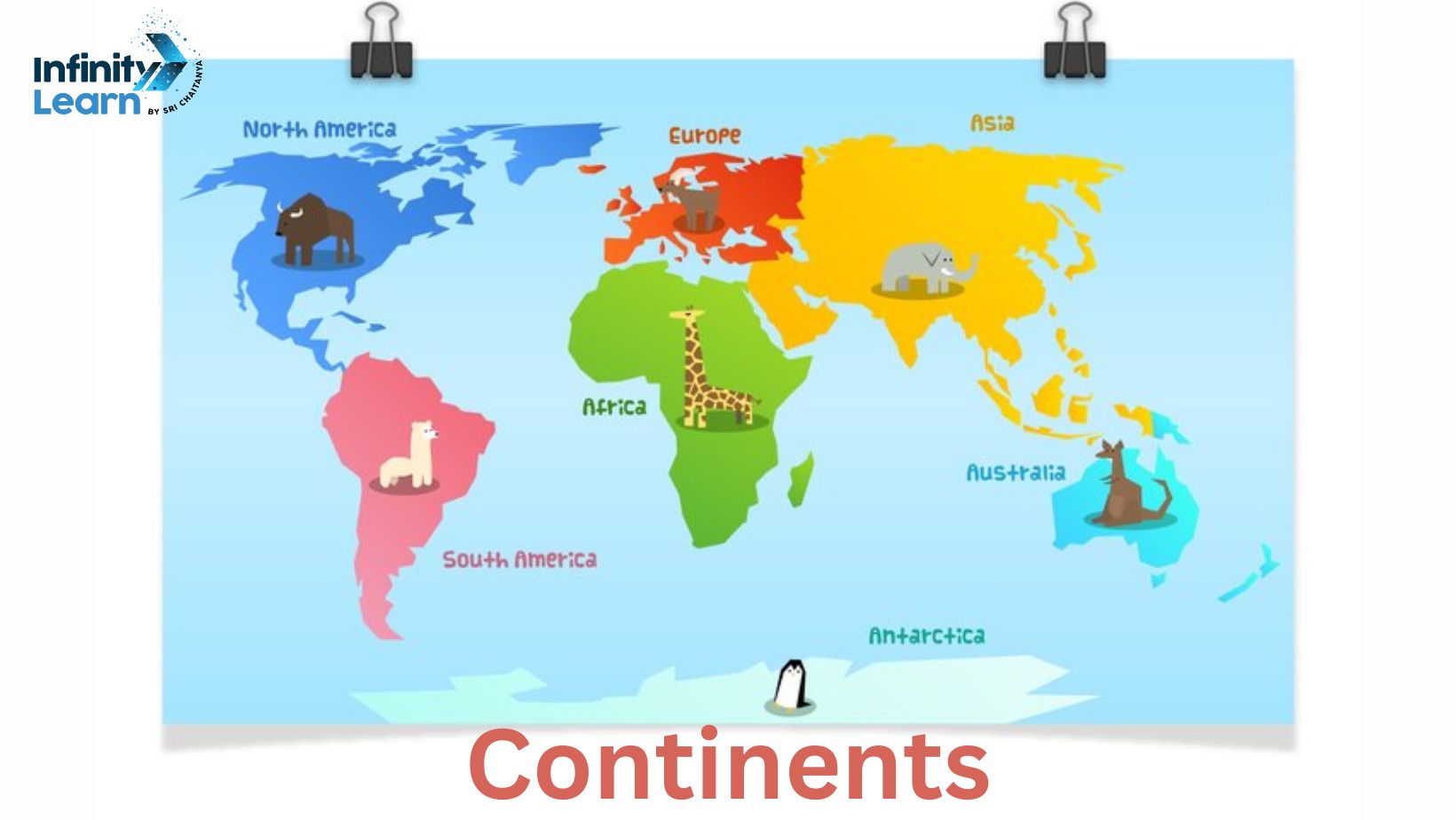 Map of Continents 