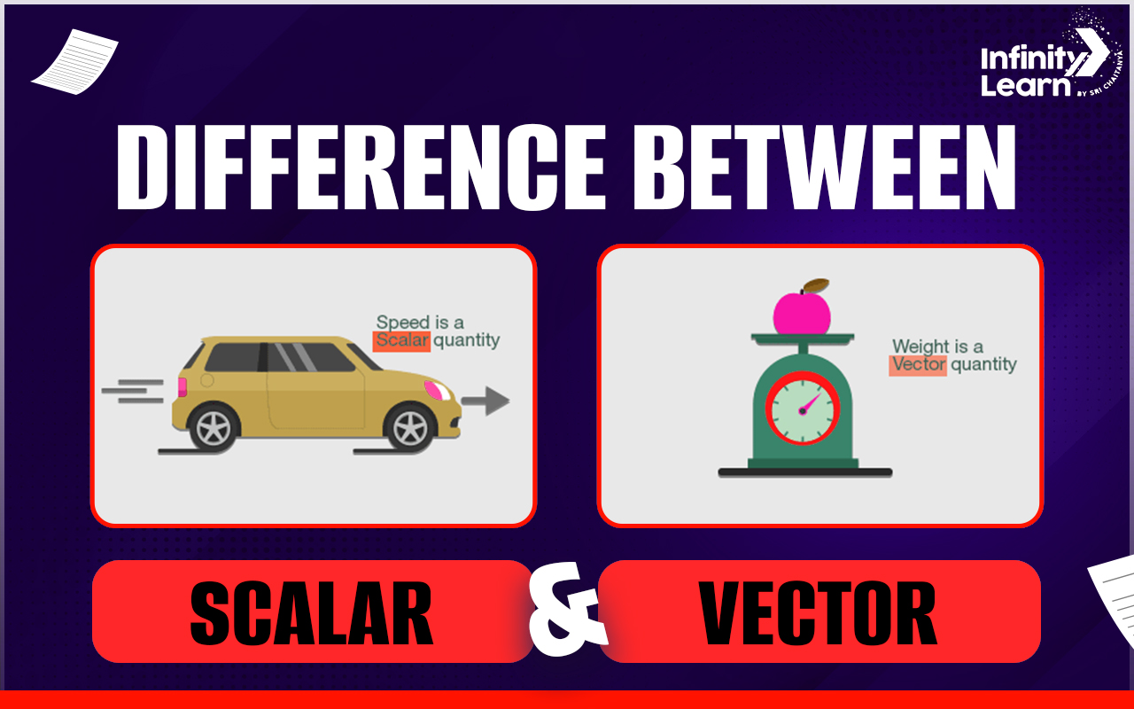 Difference Between Scalar and Vector Quantity
