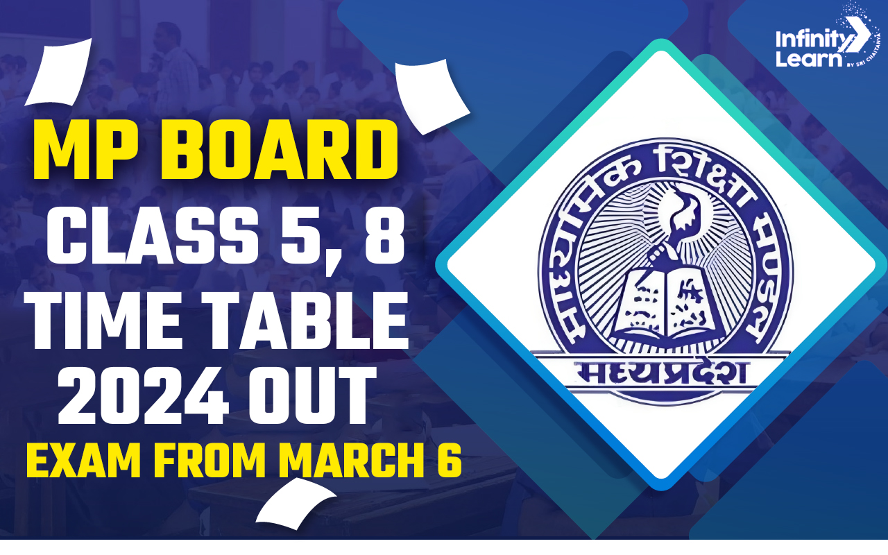 MP Board Class 5, 8 Time Table 2024 Out; Exam from March 6