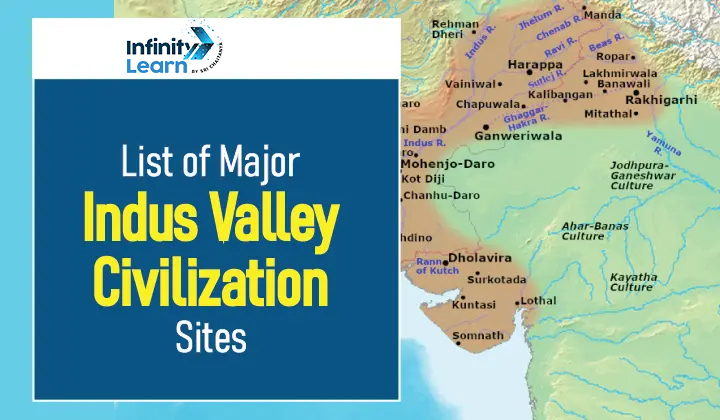 indus valley civilization on map