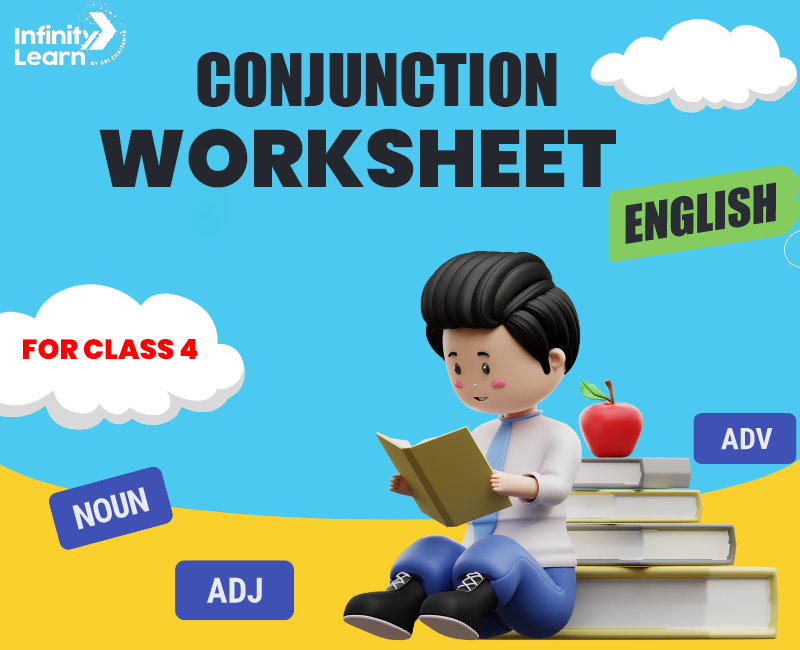 Conjunction Worksheet for Class 4 