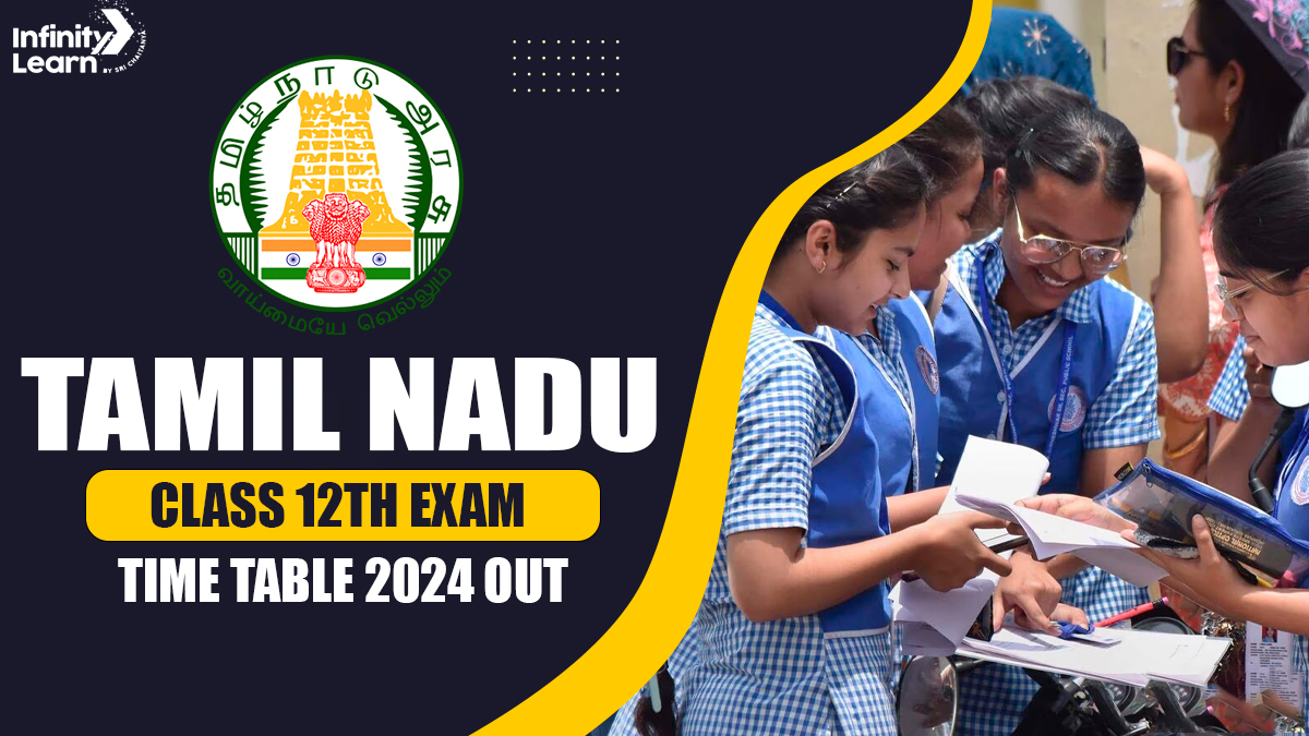 Tamil Nadu Class12th Exam Time Table 2024