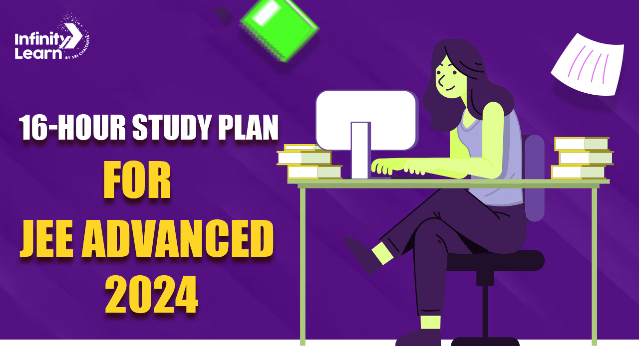 16-Hour Study Plan for JEE Advanced 2024