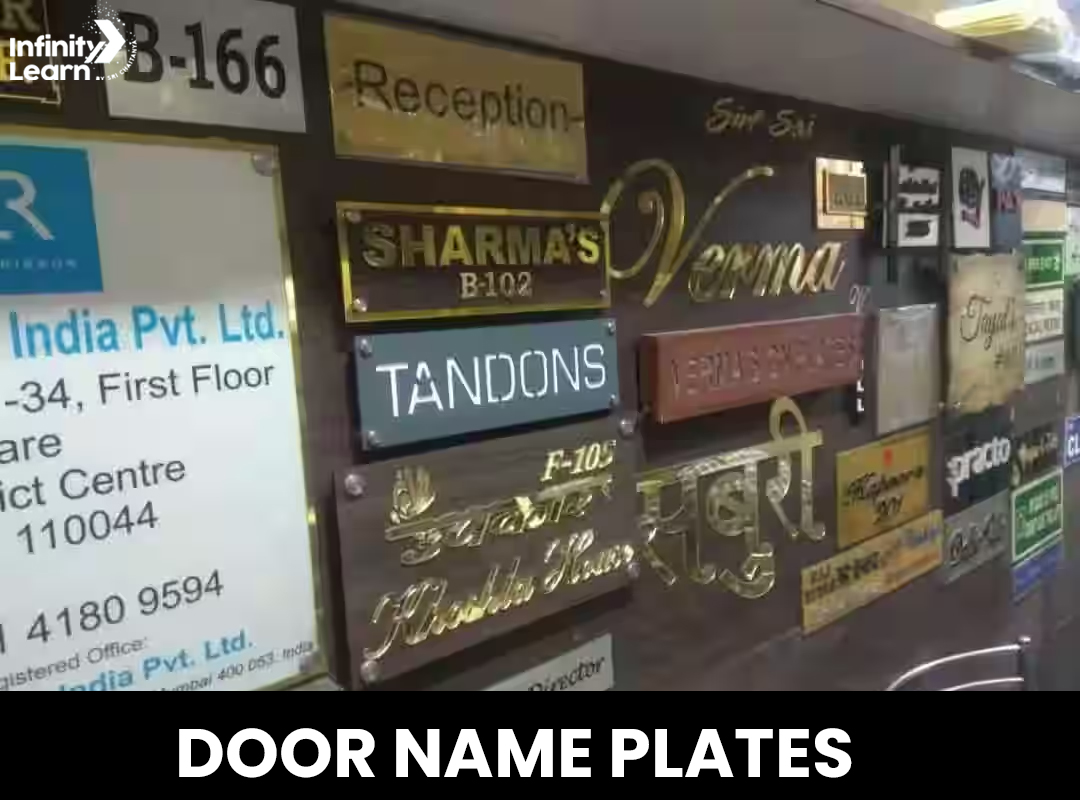 Door Name Plates