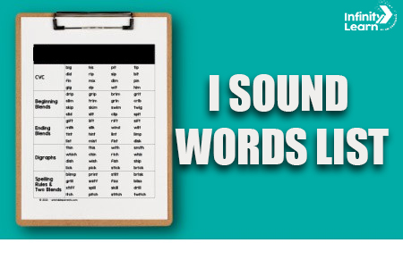 I Sound Words List 