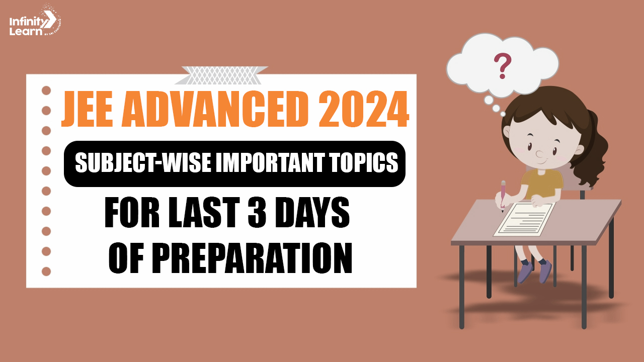 JEE Advanced 2024 Subject-Wise Important Topics For Last 3 Days Of Preparation