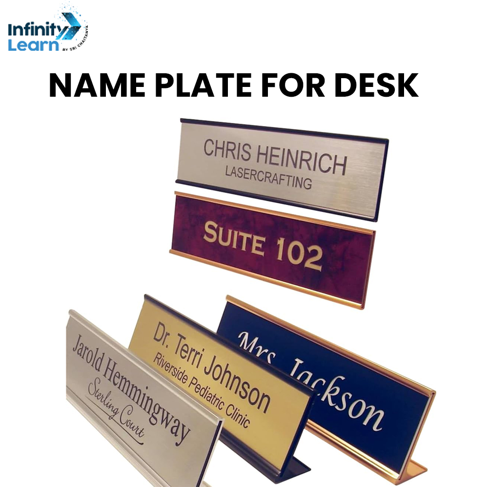 Name Plate for Desk
