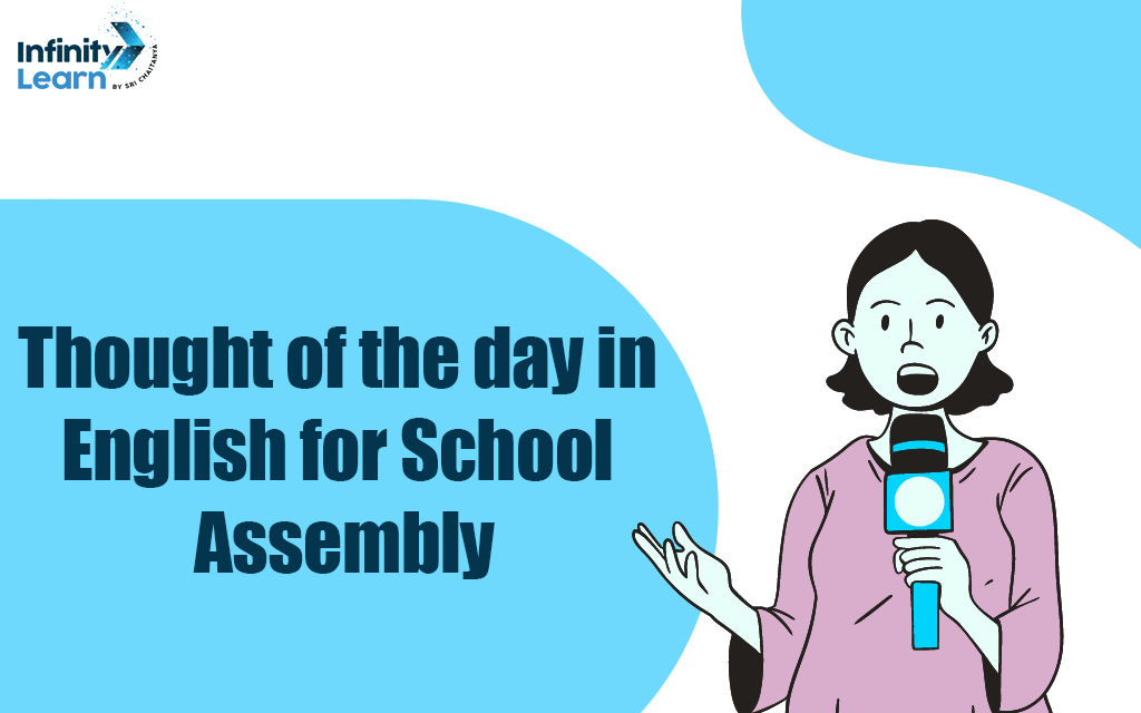Thought of the day in English for School Assembly 
