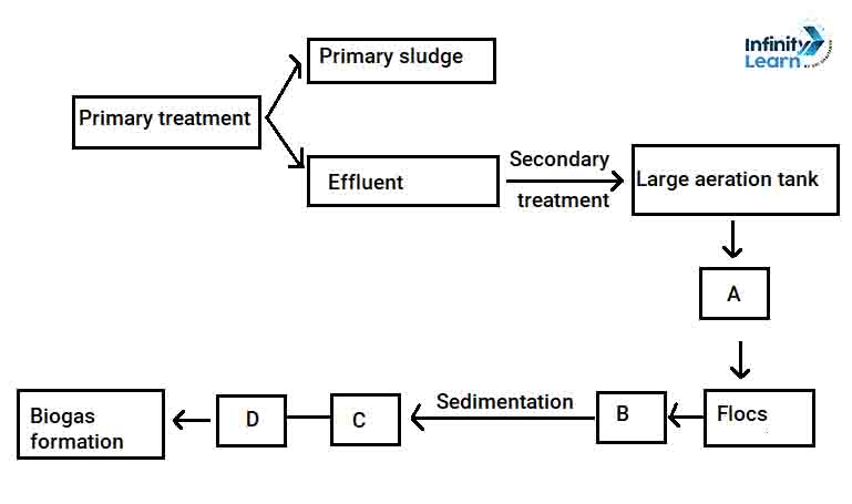 sewage treatment plant flow chart